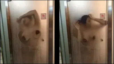 Bạn gái vú to rên la dữ dội trong phòng tắm